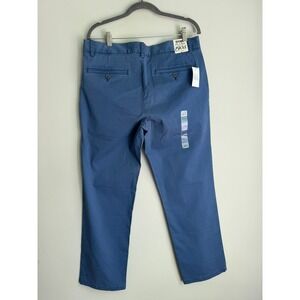 NWT Jos A Bank 1905 Tailored Fit Blue Chino Pants Mens 34x29